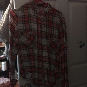 Long sleeve paid shirt